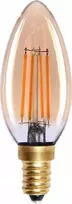 Italux 4W LED lemputė, E14, gintaro sp., 2200K, dimeriuojama