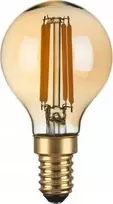 Italux 4W LED lemputė, E14, gintaro sp., 2200K, dimeriuojama