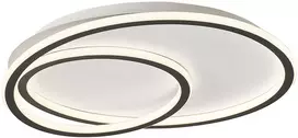 Lubinis šviestuvas 40W LED paviršinis šviestuvas ARLA, baltas/juodas, 3000K, 4292500