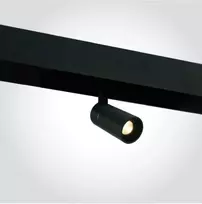 3W LED šviestuvas į magnetines sistemas ONELIGHT MINI, juodas, 3000K, 42122A/B/W