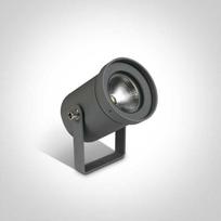 3W LED įsmeigiamas sodo šviestuvas, antracito sp., 3000K, 67196A/AN/W