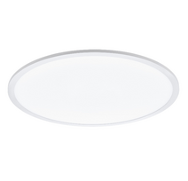 Lubinis šviestuvas 30W paviršinis šviestuvas SARSINA-A, Ø60cm, dimeriuojamas, baltas. Su nuotolinio valdymo pulteliu.