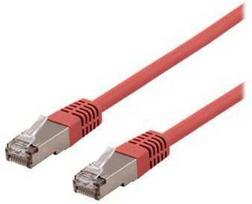 DELTACO U/STP Cat6a tinklo kabelis, LSZH, 3 m, raudonas