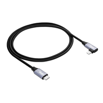 AKYGA USB laidas AK-USB-56 USB type C m / Lightning m kampuota versija 2.0 30W 1m