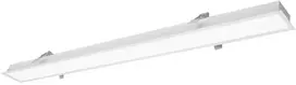 22W LED linijinis įleidžiamas šviestuvas STATION ULTRA, baltas, 3000K, 86cm, 3911-03086-3-W-N