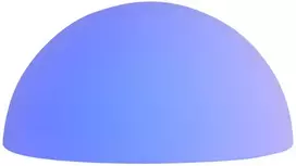 3W LED pastatomas lauko šviestuvas BLOB, baltas, RGB, IP65, tiekiamas su nuotolinio valdymo pulteliu, 90168