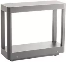 8W LED pastatomas lauko šviestuvas WAKE, tamsiai pilkas, 3000K, IP65, 90580