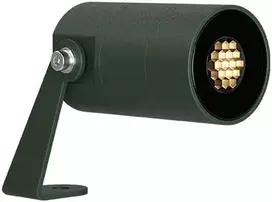 6W LED įsmeigiamas lauko šviestuvas - prožektorius XROCK, tamsiai žalias, 2700K, dimeriuojamas, IP65, RK02UWW GN