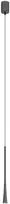 6,2W LED pakabinamas šviestuvas ITO, juodas, 2700K, 01-4070