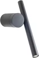 8,3W LED sieninis šviestuvas PRAXI, matinės juodos sp., 2700K, dimeriuojamas, 01-4266