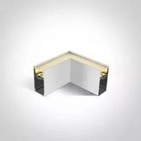 6-14W LED linijinės sistemos šviestuvas - kampinis sujungimas, baltas, 3000/4000/5000K, 050170D/W/V