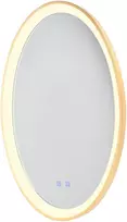 Sieninis šviestuvas 36W LED šviestuvas - veidrodis VANITY, matinės aukso sp., 3000/4000/6000K, dimeriuojamas, IP44, 01-3822
