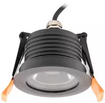 12W LED įleidžiamas lauko šviestuvas XSAL, tamsiai pilkas, 3000K, IP65