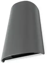Sieninis šviestuvas 11W LED sieninis lauko šviestuvas TWILL, tamsiai pilkas, 3000K, IP65, šviesos kampas - 30° į viršų / 110° į apačią, 9535