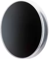 Sieninis šviestuvas 12W LED sieninis lauko šviestuvas DISCUS, juodas, 3000K, IP65, 90065