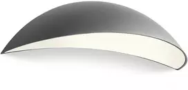 Sieninis šviestuvas 18W LED sieninis lauko šviestuvas PALMA, tamsiai pilkas, 3000K, IP54, 90235