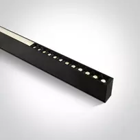20-40W LED linijinės sistemos šviestuvas, juodas, 3000/4000/5000K, 38150C/B/V