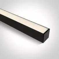 30-50W LED linijinės sistemos šviestuvas, juodas, 3000/4000/5000K, 38161A/B/V