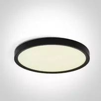 Lubinis šviestuvas 32W LED vidaus plafonas, apvalus, juodas, 2800/3200/4000K, 62006B/B/V