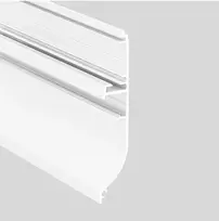 LED grindjuostės profilis SKIRT10 AC2/Q9, baltas, 3m