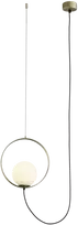 5W LED pakabinamas šviestuvas HALO, aukso/baltos sp., 2700/3000K, dimeriuojamas, C3815171ODT