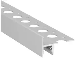 LED juostos profilis UP-TILE10 A, anoduotas aliuminis, 2m