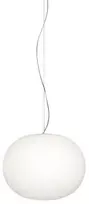 Pakabinamas šviestuvas GLO-BALL SUSPENSION 2, E27, baltas