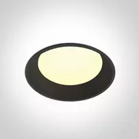 20W LED įleidžiamas šviestuvas, juodas, 3000/4000/5000K, IP65, 10120FD/B/V