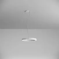 38W LED paviršinis/pakabinamas šviestuvas XAMBIT, baltas, 3000K, 60cm