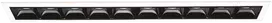 20W LED įleidžiamas šviestuvas LIKA, baltas korpusas/juodas reflektorius, 2700K, 341743