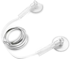 Lankstus LED juostos profilis TESI, baltas, 10m, 8mm pločio, 344898