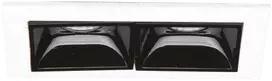 6W LED įleidžiamas šviestuvas LIKA, baltas korpusas/juodas reflektorius, 2700K, 341729