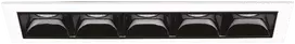 12W LED įleidžiamas šviestuvas LIKA, baltas korpusas/juodas reflektorius, 2700K, 341736