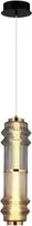 14W LED pakabinamas šviestuvas DERECK, dūmų/juodos/bronzos/gintaro sp., 3000K, 4322601
