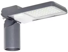 15W LED gatvės šviestuvas URBAN AREA, pilkas, 4000K, 155°x80°