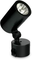 19W LED pastatomas lauko šviestuvas - prožektorius O-ZONE, juodas, 3000K, IP66, 337531