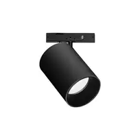 8W LED akcentinis šviestuvas į linijinės sistemos bėgelį DEVA, juodas, 3000K, 332819