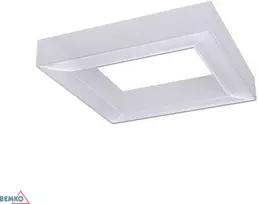 30W LED panelė - šviečiantis rėmelis QUALIS, aliuminio sp., 4000K, 34x34cm