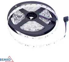 14,4W/m LED juosta PREMIUM, 12V, RGB, IP65, 5m ritė