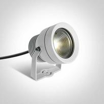 20W LED įsmeigiamas sodo šviestuvas, baltas, 3000K, IP65, 7047/W/W