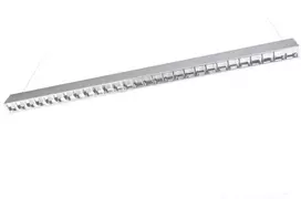 Pakabinamas šviestuvas 30W LED paviršinis/pakabinamas linijinis šviestuvas KOLINE K2 PROFESSIONAL, baltas, 3000/4000/6500K, UGR19