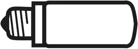 9W LED lemputė, E14, T28, 2700K, dimeriuojama