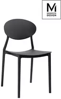 Kėdė FLEX, juoda, plastikinė