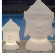 7W LED pastatomas lauko šviestuvas GOA 70, E27, A60, baltas, 6000K, IP65, parduodamas su lempute