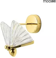 7W LED sieninis šviestuvas BUTTERFLY S, aukso sp., 3000K