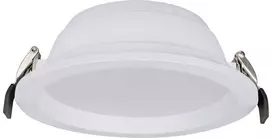 12/15/18W LED įleidžiamas šviestuvas COMFORT, baltas, 3000/4000K, 95°, IP44, DALI