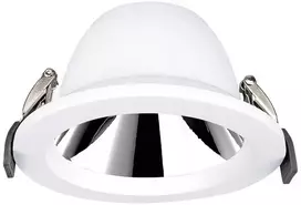 7/10/13W LED įleidžiamas šviestuvas COMFORT, baltas, 3000/4000K, 55°, IP44, UGR19