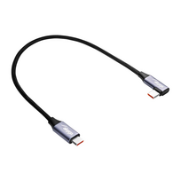 AKYGA USB laidas AK-USB-53 USB type C m / USB type C m kampuota versija 2.0 60W 0,3m