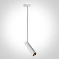 12W LED įleidžiamas pakreipiamas šviestuvas, baltas, 3000K, 11112RB/W/W