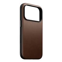 Nomad Modernus odinis dėklas, rudos spalvos - iPhone 18 Pro/17 Pro